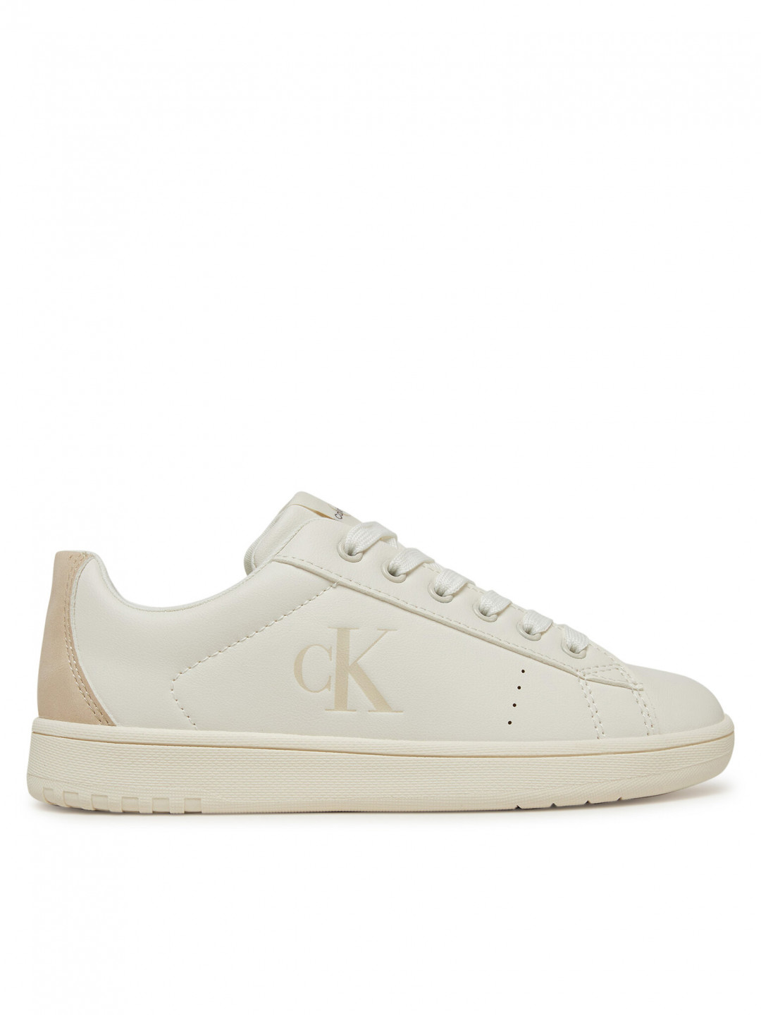 Calvin Klein Jeans Sneakersy V3X9-82082-1355A472 Écru